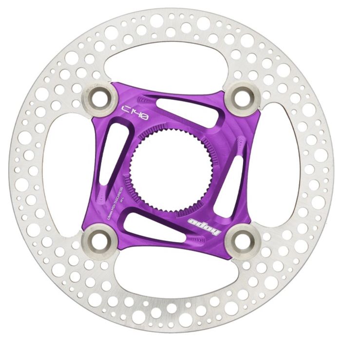 Tweeks Cycles Hope RX Road Centrelock Floating Disc Rotor - 140mmPurple | Clearance section. 365 day returns, 0% finance & FREE delivery over £50