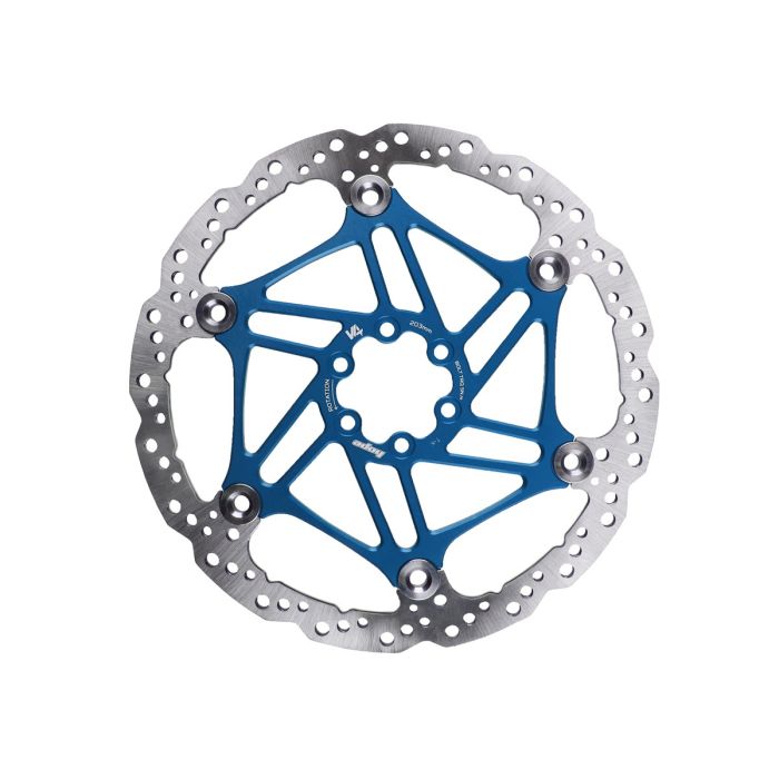 Tweeks Cycles Hope V4 Vented Floating Rotor - 203mmBlue | Clearance section. 365 day returns, 0% finance & FREE delivery over £50