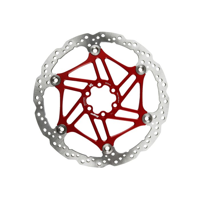 Tweeks Cycles Hope V4 Vented Floating Rotor - 220mmRed | Clearance section. 365 day returns, 0% finance & FREE delivery over £50