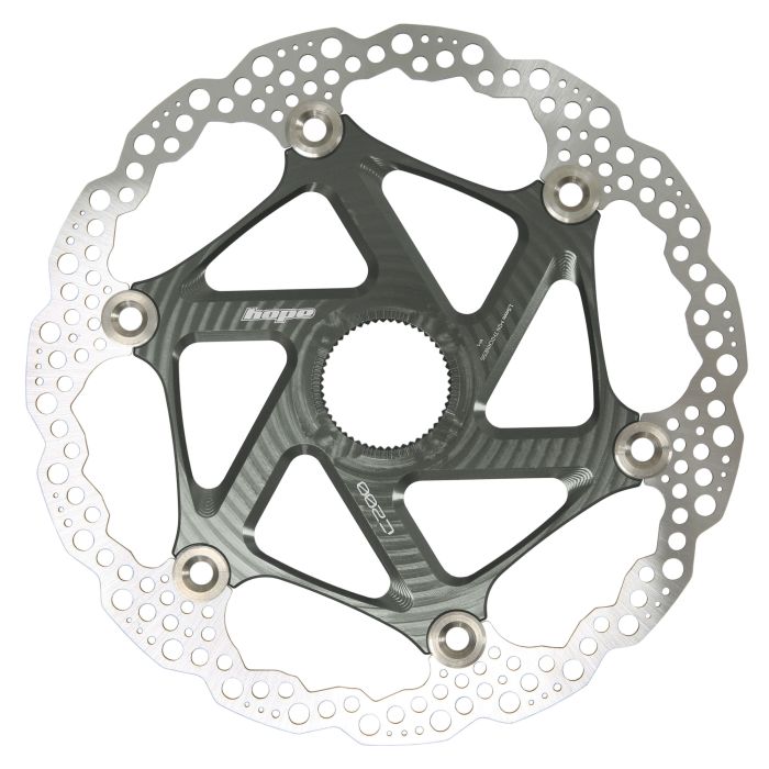 Tweeks Cycles Hope MTB Centre Lock Floating Rotor - Smoke200mm | Clearance section. 365 day returns, 0% finance & FREE delivery over £50