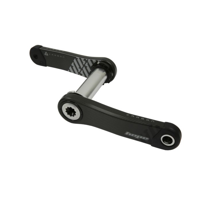 Tweeks Cycles Hope Carbon Crankset - 73mmSilver155mm | Clearance section. 365 day returns, 0% finance & FREE delivery over £50