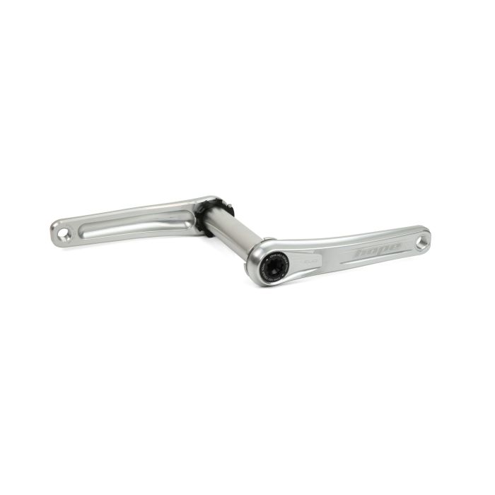 Tweeks Cycles Hope EVO Crankset - Spiderless - Silver68/73mm165mm | Clearance section. 365 day returns, 0% finance & FREE delivery over £50