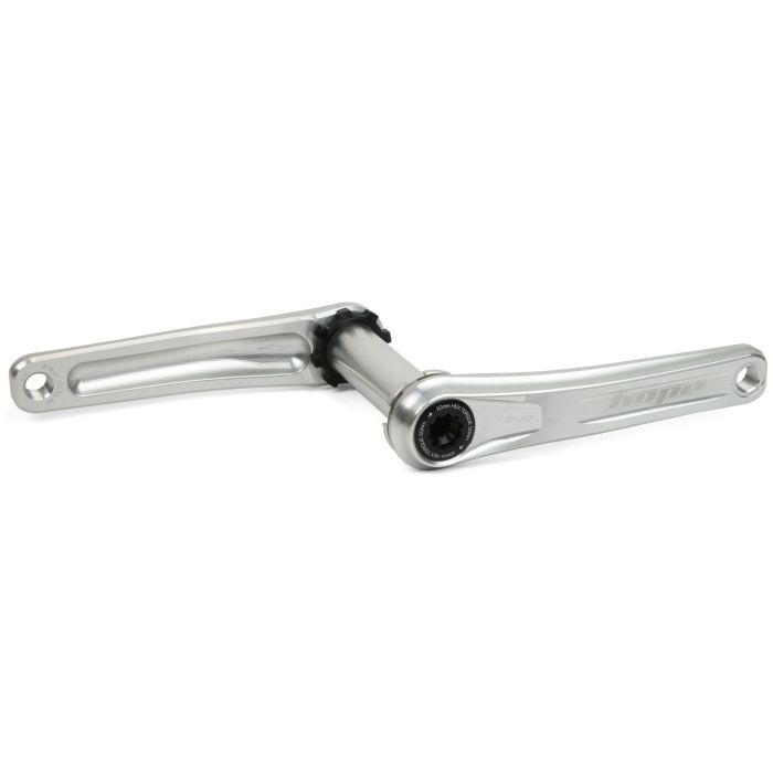 Tweeks Cycles Hope EVO Crankset - Spiderless - 73mmSilver165mm | Clearance section. 365 day returns, 0% finance & FREE delivery over £50