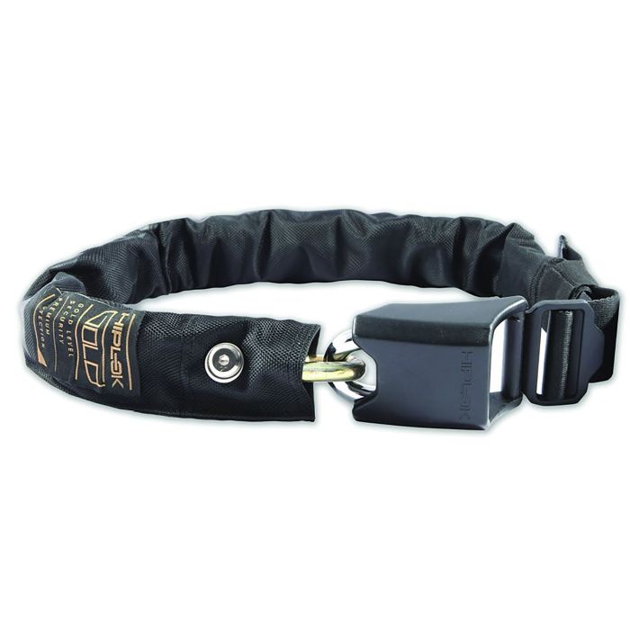 Tweeks Cycles Hiplok Gold Wearable Chain Lock - Black | Clearance section. 365 day returns, 0% finance & FREE delivery over £50
