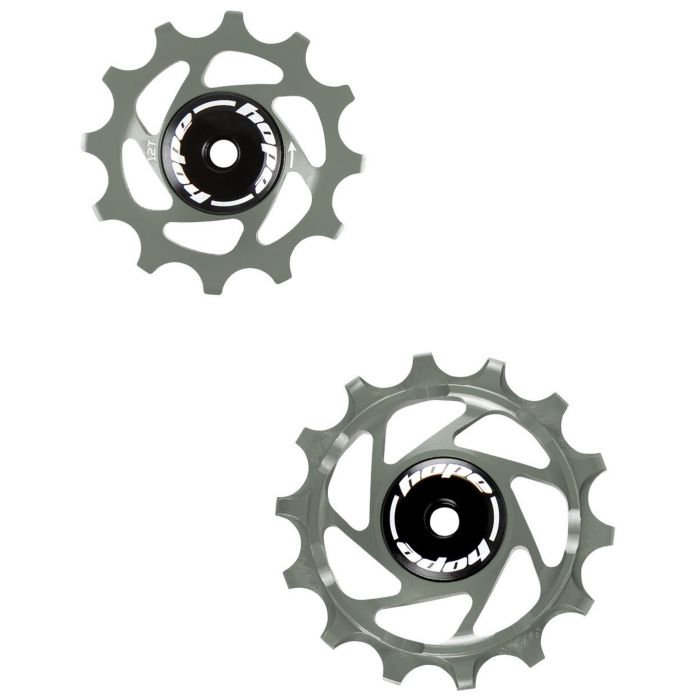 Tweeks Cycles Hope 12/14 Tooth Jockey Wheels - Smoke | Clearance section. 365 day returns, 0% finance & FREE delivery over £50