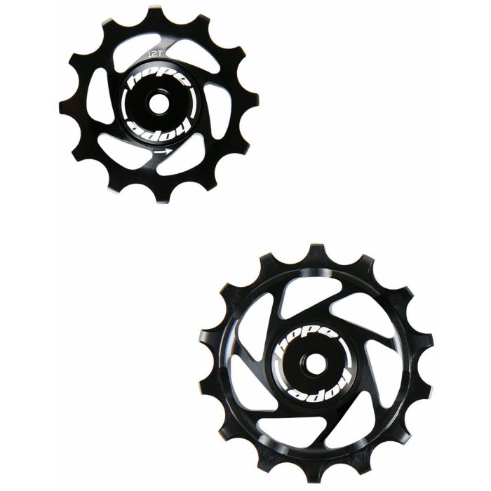 Tweeks Cycles Hope 12/14 Tooth Jockey Wheels - Black | Clearance section. 365 day returns, 0% finance & FREE delivery over £50