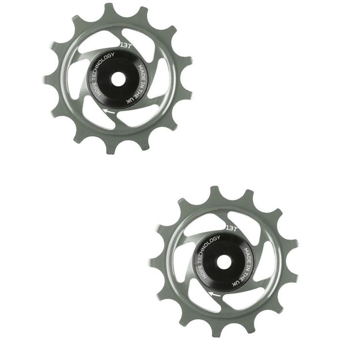 Tweeks Cycles Hope 13 Tooth Jockey Wheels - Smoke | Clearance section. 365 day returns, 0% finance & FREE delivery over £50