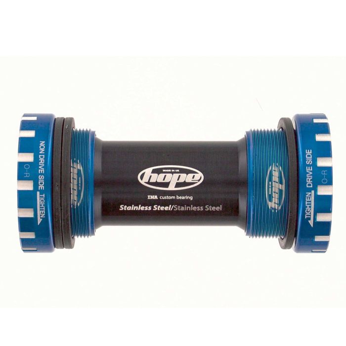 Tweeks Cycles Hope Stainless Bottom Bracket Cups - 24mm Axle - 68/73mm Blue | Clearance section. 365 day returns, 0% finance & FREE delivery over £50