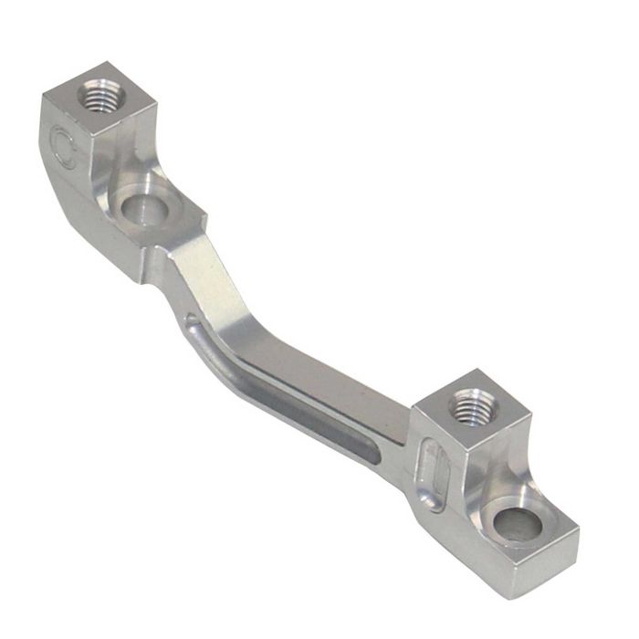 Tweeks Cycles Hope Step Up Caliper Adapter Mounts - 220mmSilverPost Mount - 200mm | Clearance section. 365 day returns, 0% finance & FREE delivery over £50