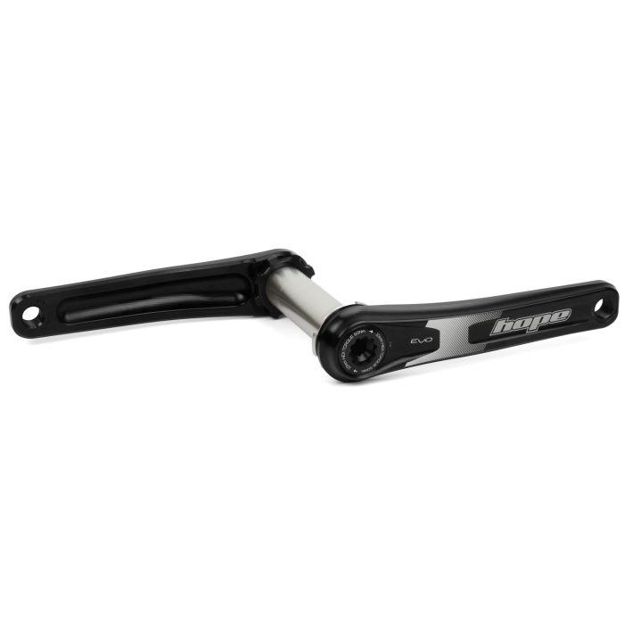 Tweeks Cycles Hope EVO Crankset - Spiderless - Black155mm66/73mm | Clearance section. 365 day returns, 0% finance & FREE delivery over £50