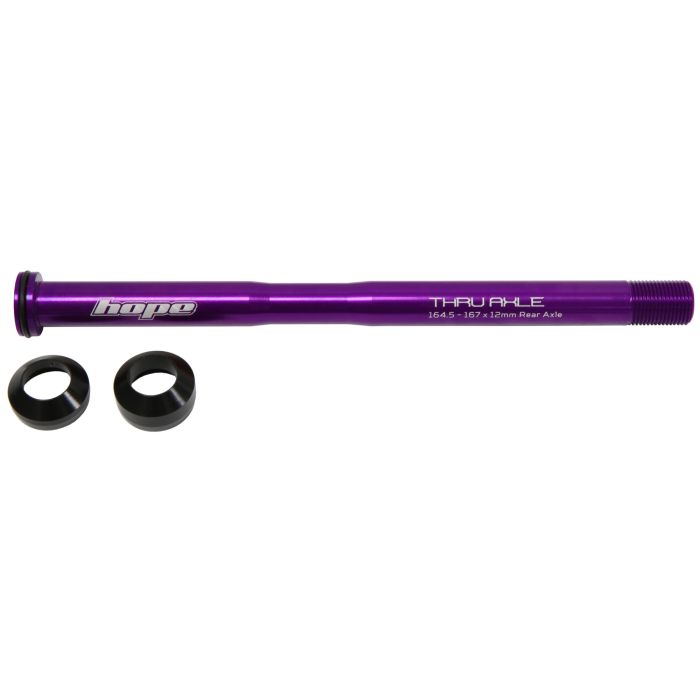 Tweeks Cycles Hope Rear Thru Axle - 164.5 - 167mm | Clearance section. 365 day returns, 0% finance & FREE delivery over £50