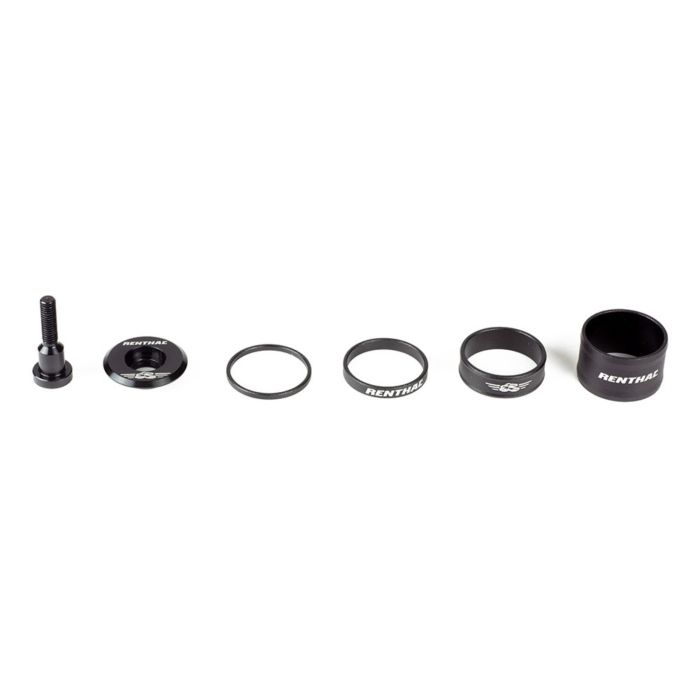 Tweeks Cycles Renthal Top Cap Kit - Black | Clearance section. 365 day returns, 0% finance & FREE delivery over £50