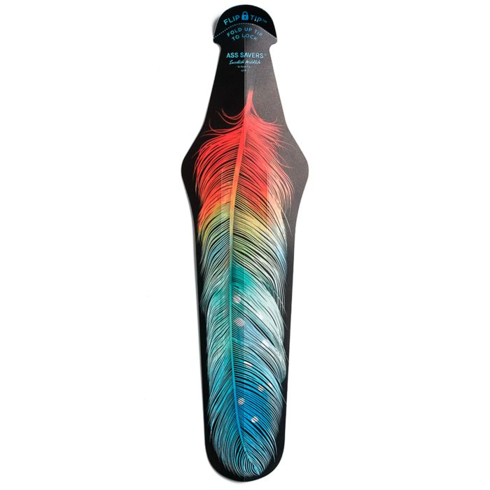 Tweeks Cycles Ass Savers Regular Rear Mudguard - Feather Tropical | Clearance section. 365 day returns, 0% finance & FREE delivery over £50