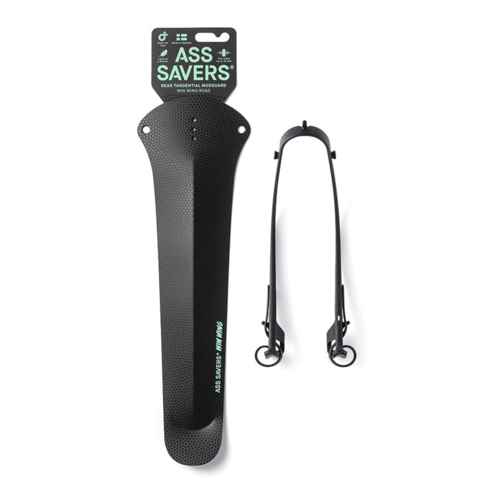 Tweeks Cycles Ass Savers Win Wing 2 Road Rear Mudguard - Black | Clearance section. 365 day returns, 0% finance & FREE delivery over £50