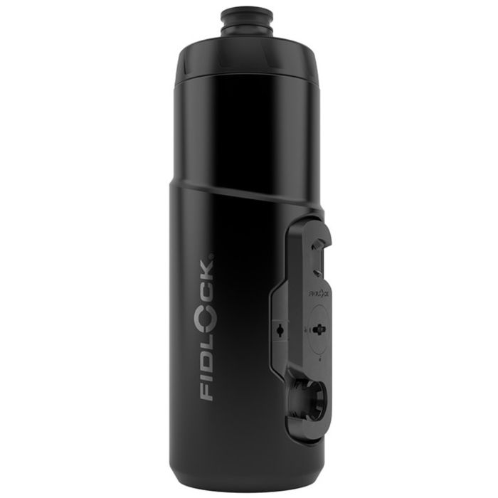 Tweeks Cycles Fidlock Twist Single Bottle - Transparent Black, 600ml | Clearance section. 365 day returns, 0% finance & FREE delivery over £50