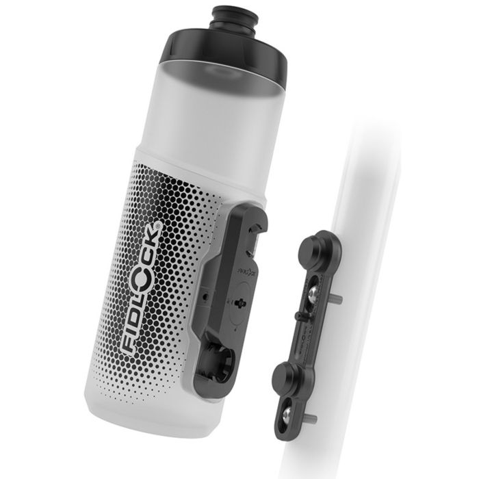 Tweeks Cycles Fidlock Twist Bottle 600ml + Bike Base - Clear | Clearance section. 365 day returns, 0% finance & FREE delivery over £50