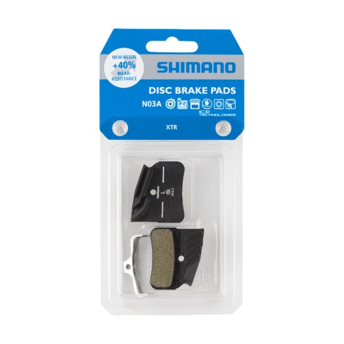 Tweeks Cycles Shimano N03A Resin Disc Brake Pads - With Cooling Fins | Clearance section. 365 day returns, 0% finance & FREE delivery over £50
