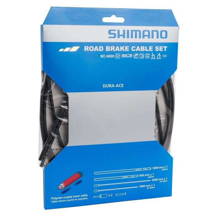 Tweeks Cycles Shimano Dura-Ace 9000 Road Brake Cable Set | Clearance section. 365 day returns, 0% finance & FREE delivery over £50