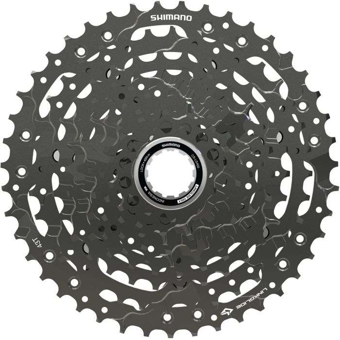 Tweeks Cycles Shimano CS-LG400-10 CUES Link Glide 10-Speed Cassette - 11-43T | Clearance section. 365 day returns, 0% finance & FREE delivery over £50