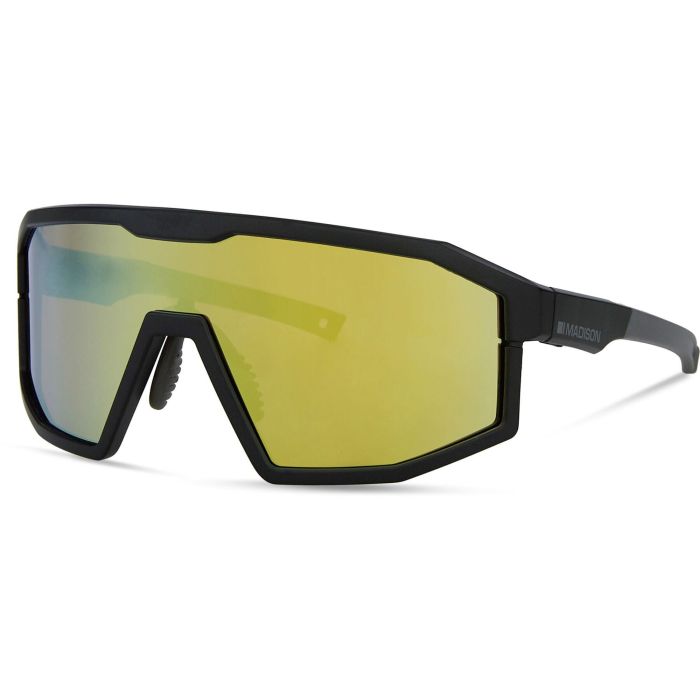 Tweeks Cycles Madison Enigma Sunglasses 3 Lens Pack - Black Frame / Bronze Mirror / Amber / Clear Lens | Clearance section. 365 day returns, 0% finance & FREE delivery over £50