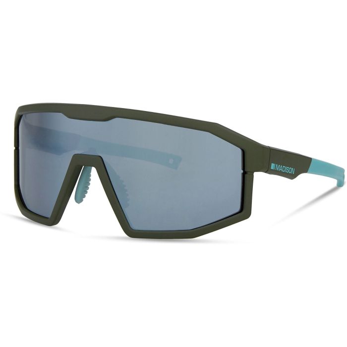 Tweeks Cycles Madison Enigma Sunglasses 3 Lens Pack - Olive Frame / Smoke Mirror / Amber / Clear Lens | Clearance section. 365 day returns, 0% finance & FREE delivery over £50