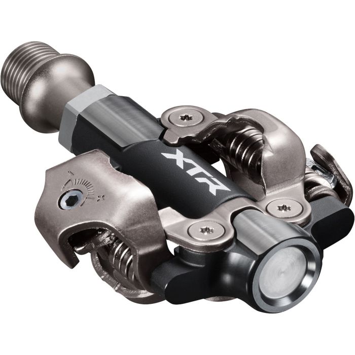 Tweeks Cycles Shimano PD-M9200 XTR XC Race Pedals - Black,silver | Clearance section. 365 day returns, 0% finance & FREE delivery over £50