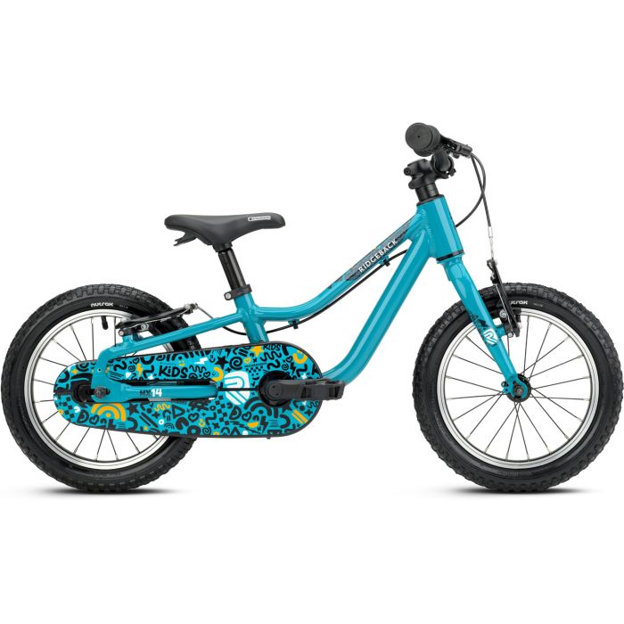 Tweeks Cycles "Ridgeback MX14" Kids Bike - 2026" - Turbo Teal | Clearance section. 365 day returns, 0% finance & FREE delivery over £50