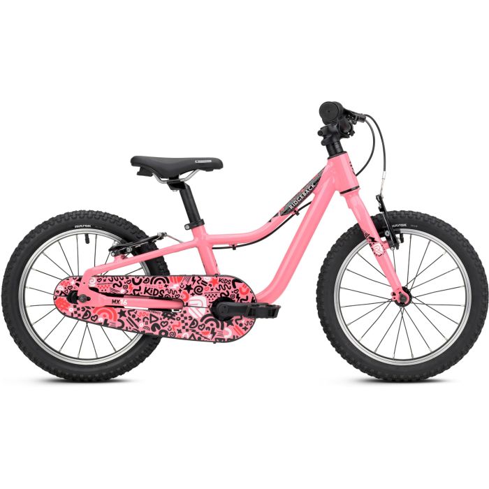 Tweeks Cycles "Ridgeback MX16" Kids Bike - 2026" - Polly Pink | Clearance section. 365 day returns, 0% finance & FREE delivery over £50