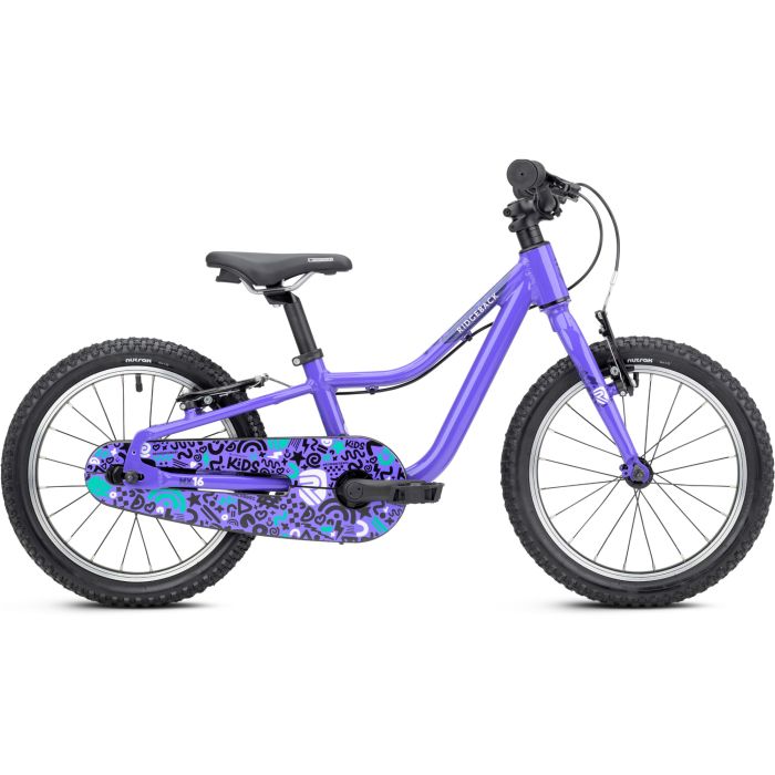Tweeks Cycles "Ridgeback MX16" Kids Bike - 2026" - Lightning Lilac | Clearance section. 365 day returns, 0% finance & FREE delivery over £50