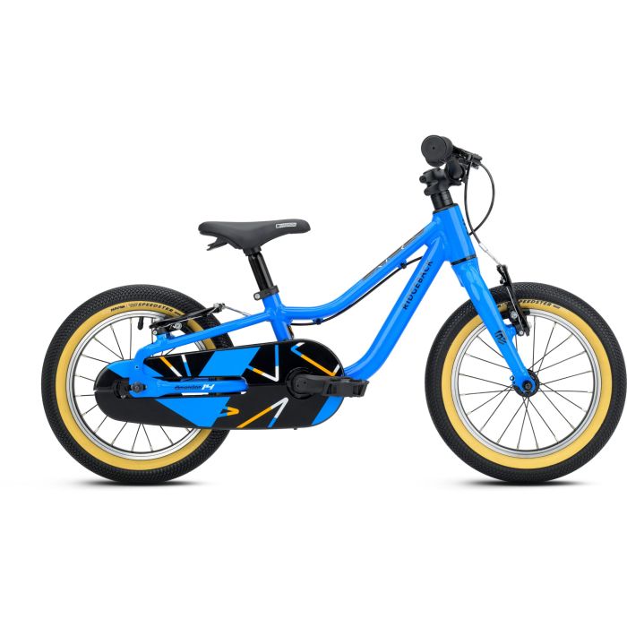Tweeks Cycles "Ridgeback Dimension 14" Kids Bike - 2026" - Bertie Blue | Clearance section. 365 day returns, 0% finance & FREE delivery over £50