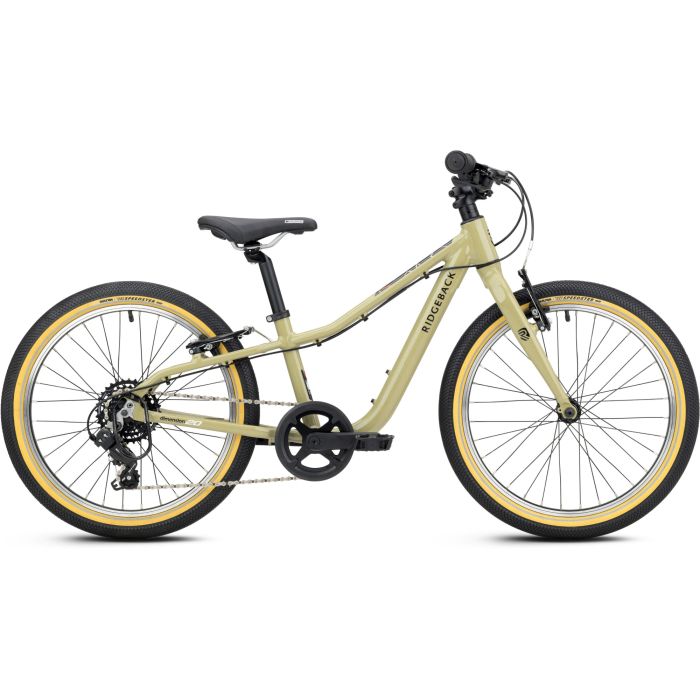 Tweeks Cycles "Ridgeback Dimension 20" Kids Bike - 2026" - Sherrington Sand | Clearance section. 365 day returns, 0% finance & FREE delivery over £50