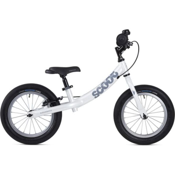 Tweeks Cycles Ridgeback Scoot XL Balance Bike - White | Clearance section. 365 day returns, 0% finance & FREE delivery over £50