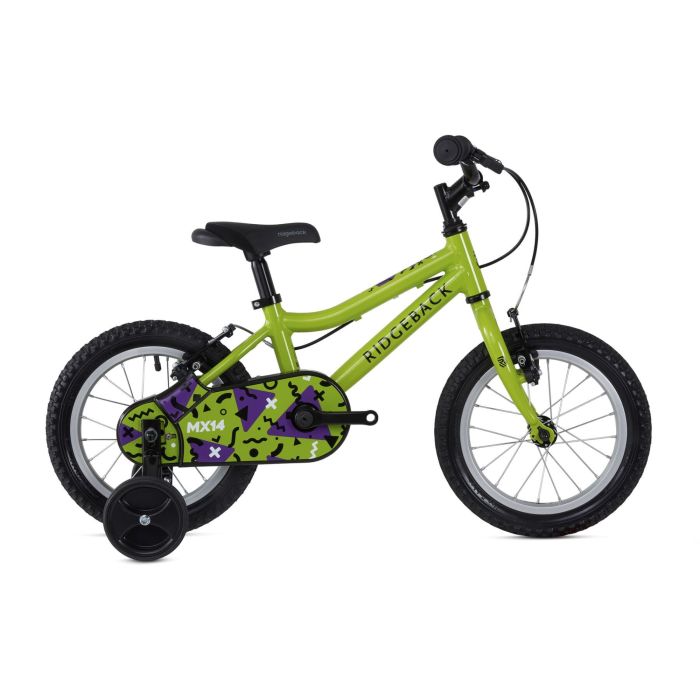 Tweeks Cycles "Ridgeback MX14" Kids Bike" - Green | Clearance section. 365 day returns, 0% finance & FREE delivery over £50