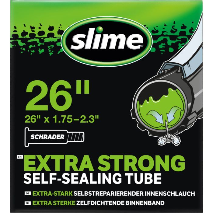 Slime Smart Self-Sealing Inner Tube - Schrader26 x 1.75-2.3  - 26 x 1.75-2.30