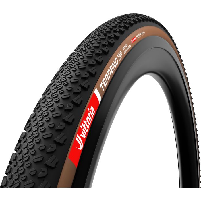 Tweeks Cycles Vittoria Terreno T50 Mixed G2.0 TLR Gravel Endurance Tyre - Tan700 x 40 | Clearance section. 365 day returns, 0% finance & FREE delivery over £50
