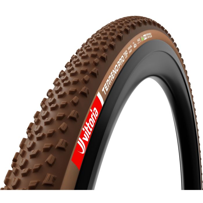 Tweeks Cycles Vittoria Terreno Pro T60 Mixed Gravel Race Tubeless Tyre - 700 x 40 | Clearance section. 365 day returns, 0% finance & FREE delivery over £50