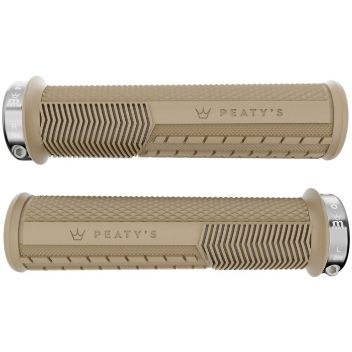 Tweeks Cycles Peaty's Monarch Pro Knurl Grips - Sage, Thin | Clearance section. 365 day returns, 0% finance & FREE delivery over £50