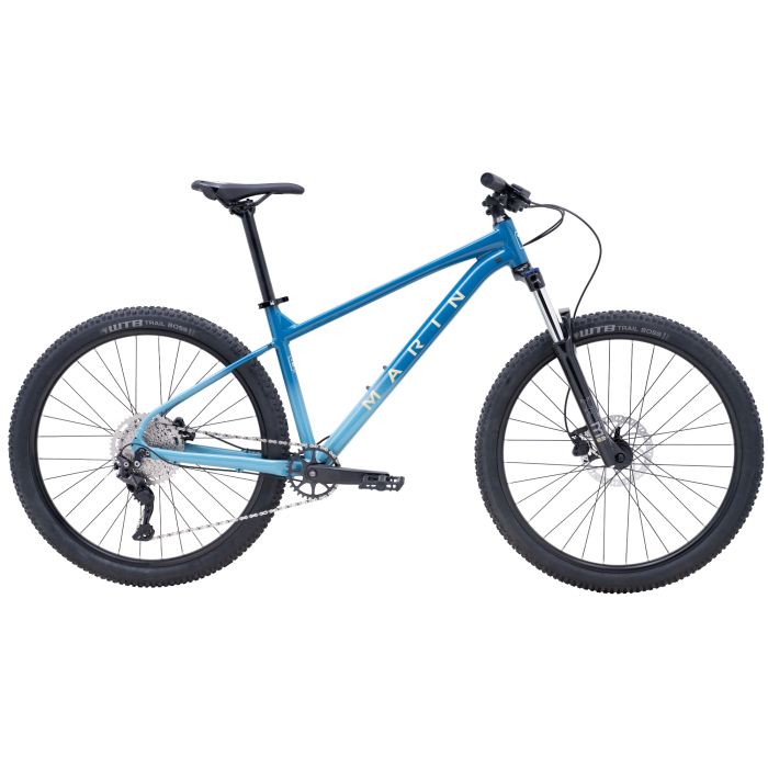 Tweeks Cycles Marin Bikes Marin Bobcat Trail 4 Hardtail Mountain Bike - 2026 - Blue, M, 27.5 Inch | Clearance section. 365 day returns, 0% finance & FREE delivery over £50