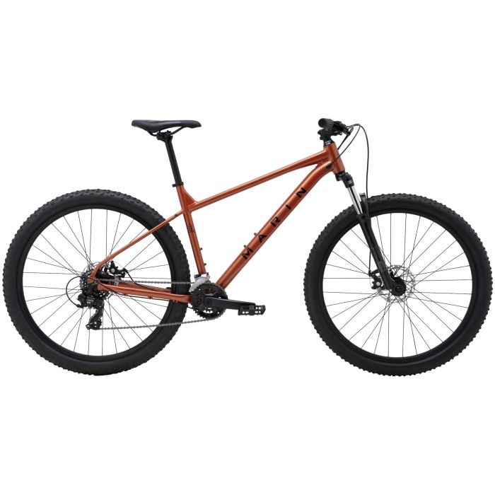 Tweeks Cycles Marin Bikes Marin Bolinas Ridge 1 Hardtail Mountain Bike - 2026 - Orange, XS, 27.5 Inch | Clearance section. 365 day returns, 0% finance & FREE delivery over £50