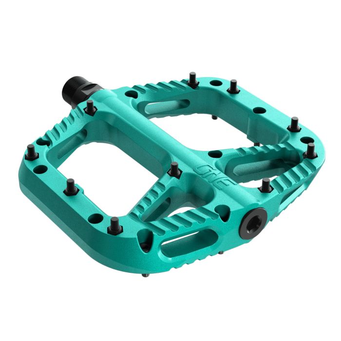 Tweeks Cycles OneUp Components Composite Pedals - Turquoise | Clearance section. 365 day returns, 0% finance & FREE delivery over £50