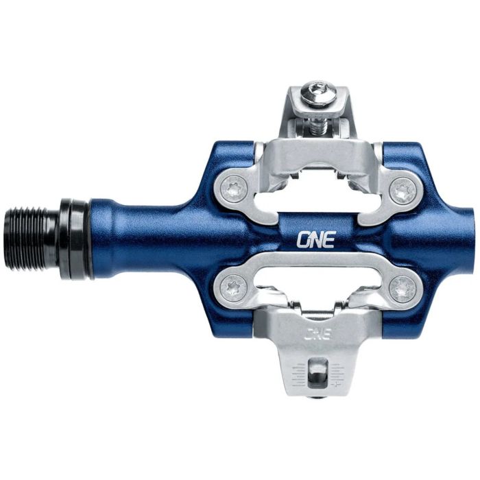 Tweeks Cycles OneUp Components XC Clip Pedals - Dark Blue | Clearance section. 365 day returns, 0% finance & FREE delivery over £50