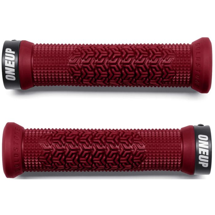 OneUp Components Goldstone Grips - Maroon