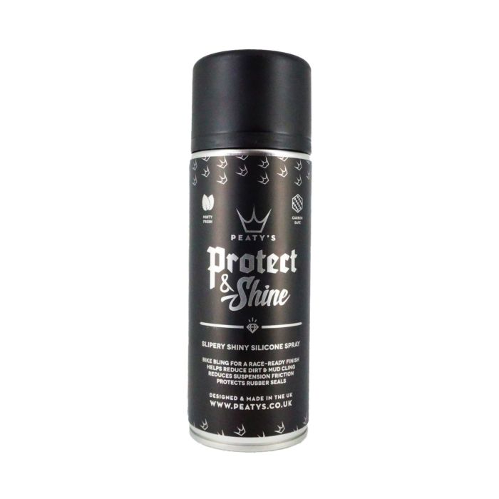 Tweeks Cycles Peaty's Protect & Shine Silicone Spray - 400ml | Clearance section. 365 day returns, 0% finance & FREE delivery over £50