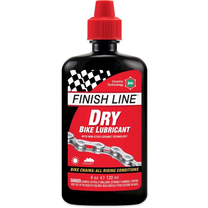 Tweeks Cycles Finish Line Dry Chain Lube - 120ml | Clearance section. 365 day returns, 0% finance & FREE delivery over £50