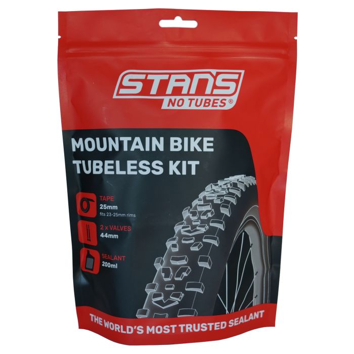 Tweeks Cycles Stans NoTubes Mountain Bike Tubeless Kit - 25mm | Clearance section. 365 day returns, 0% finance & FREE delivery over £50