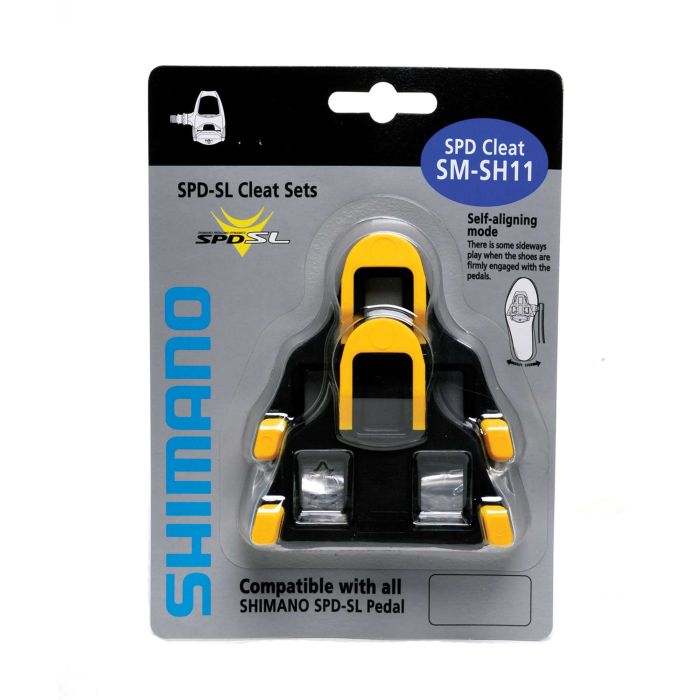 Tweeks Cycles Shimano SH11 SPD-SL Cleats 6 Degree Float | Clearance section. 365 day returns, 0% finance & FREE delivery over £50