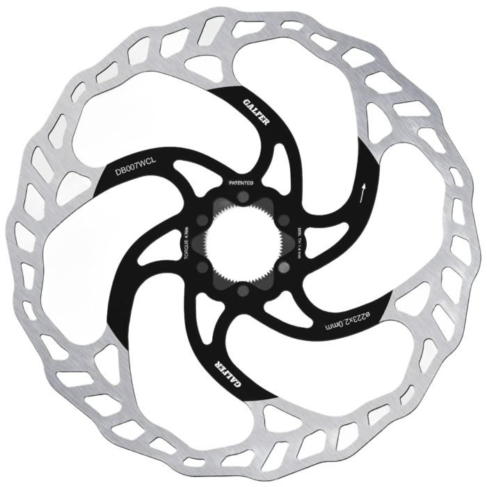 Tweeks Cycles Galfer Wave Centrelock Disc Rotor - 223mm x 2.0mm | Clearance section. 365 day returns, 0% finance & FREE delivery over £50