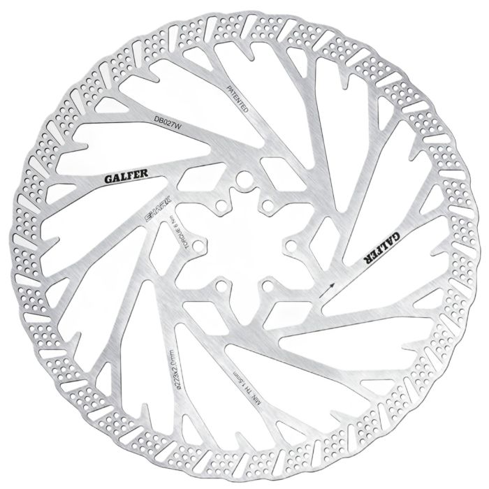 Tweeks Cycles Galfer Shark 6-Bolt Disc Rotor - 223mm x 2.0mm | Clearance section. 365 day returns, 0% finance & FREE delivery over £50