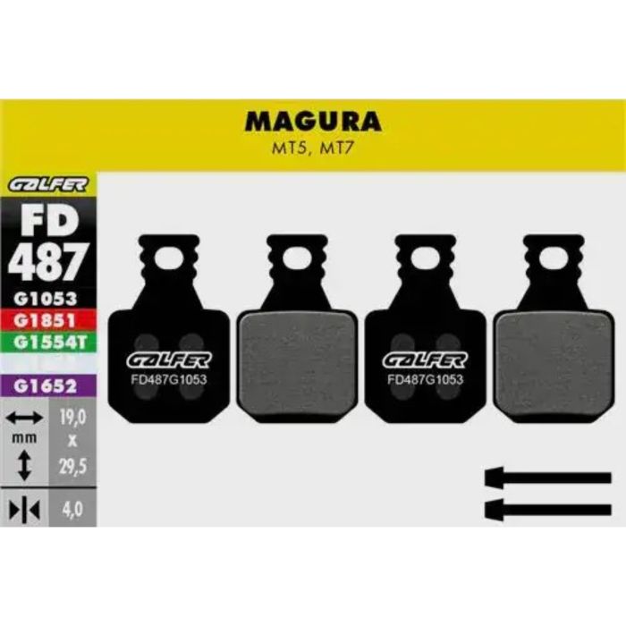 Tweeks Cycles Galfer Standard Bike Disc Brake Pad - Magura MT5 and MT7 | Clearance section. 365 day returns, 0% finance & FREE delivery over £50