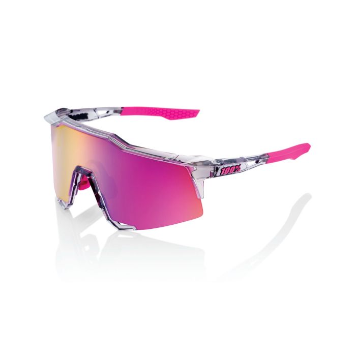 Tweeks Cycles 100% Speedcraft Sunglasses - Tokyo Night Purple Multilayer Mirror Lens | Clearance section. 365 day returns, 0% finance & FREE delivery over £50